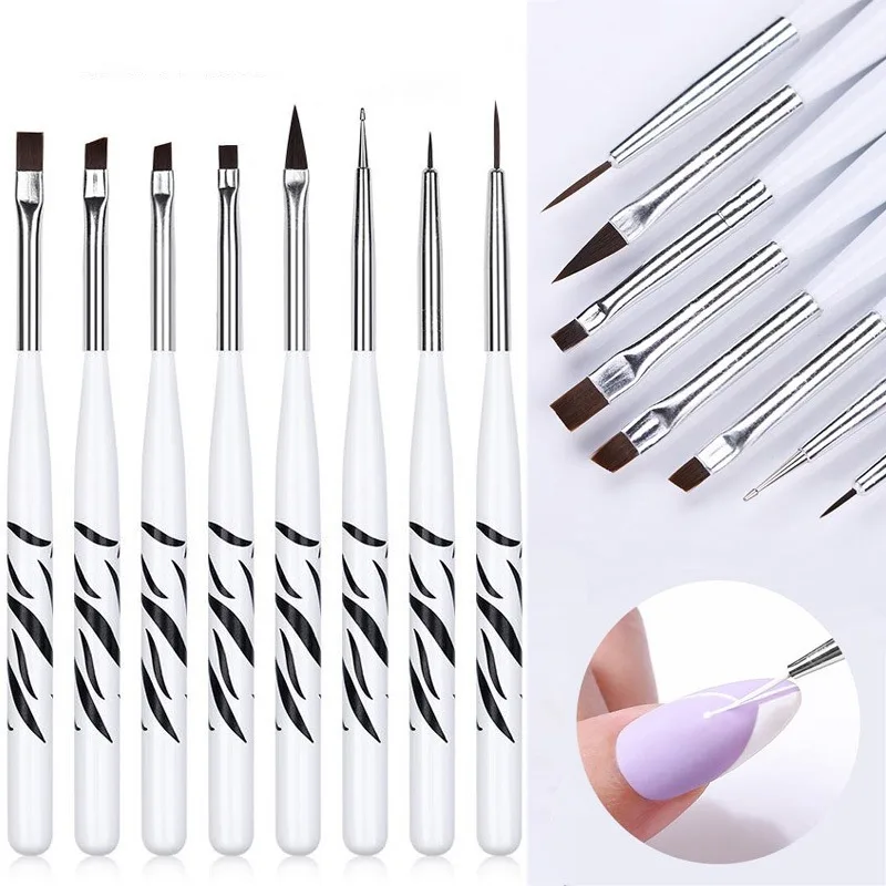 Nail Art Ombre - Nail Art Brush Ombre Brushes UV