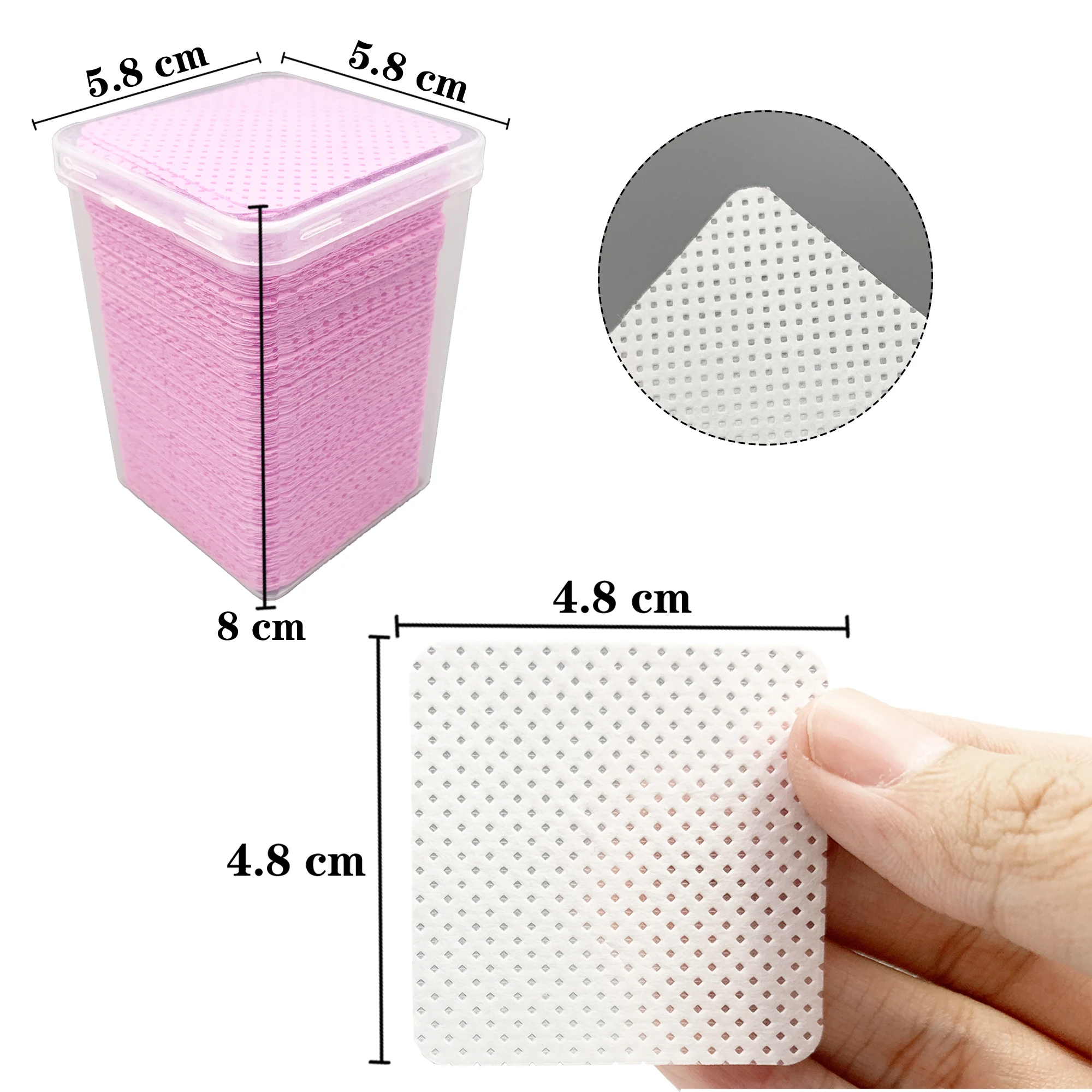 200Pcs/Box Lint Free Nail Wipe - Nail Art Ombre recension och pris
