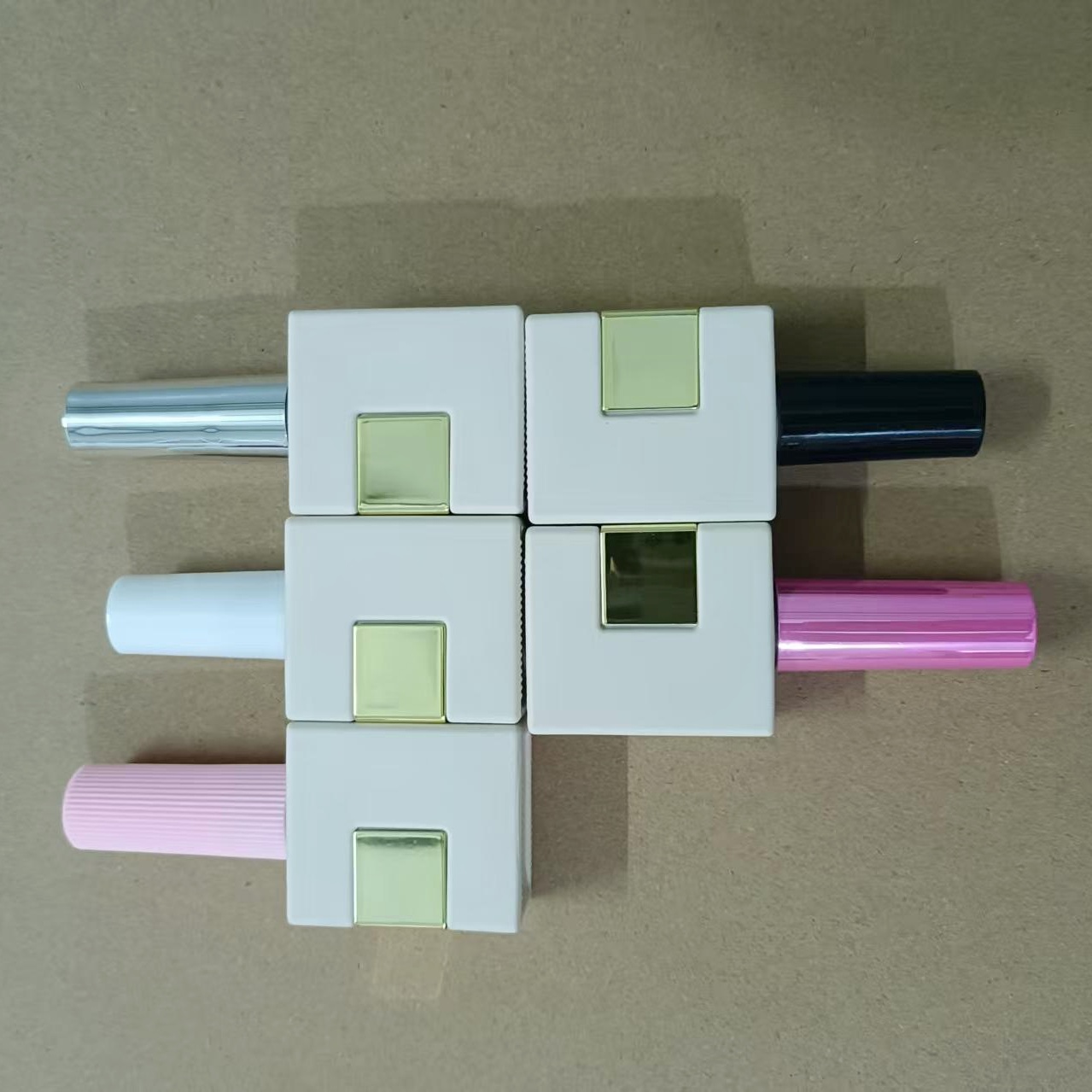 5 Pieces 12ml Empty Nail Gel P - Nail Art Kaki recension och pris