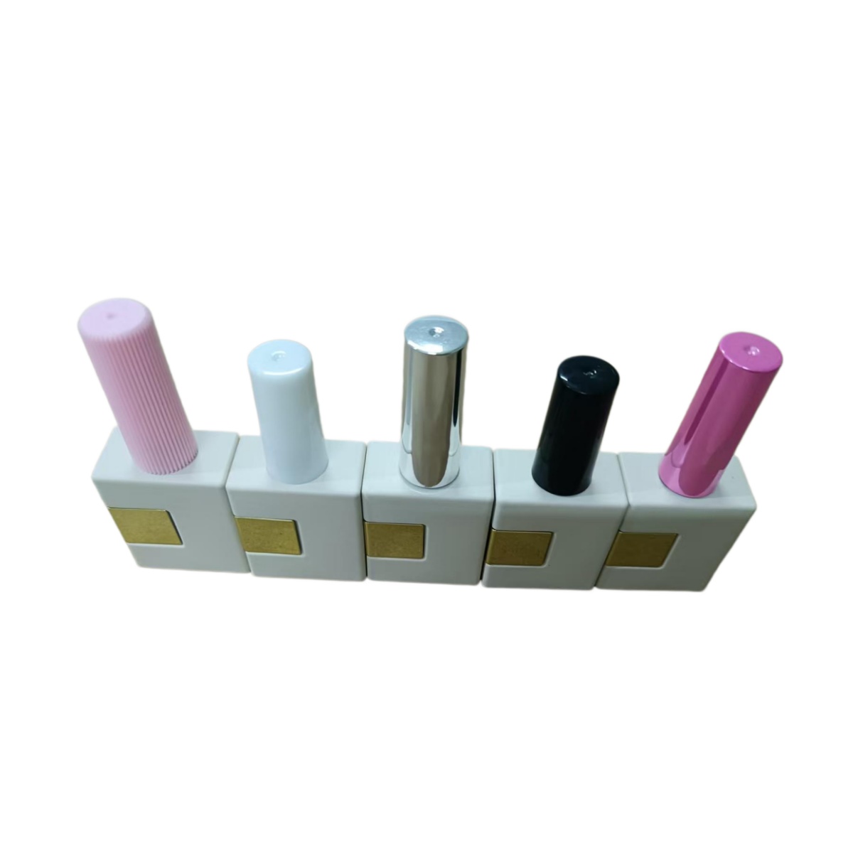 5 Pieces 12ml Empty Nail Gel P - Nail Art Kaki recension och pris
