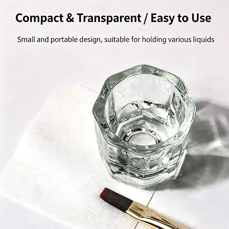 1pcs Nail Crystal Glass Nail C - Acrylic Powder Clear recension och pris