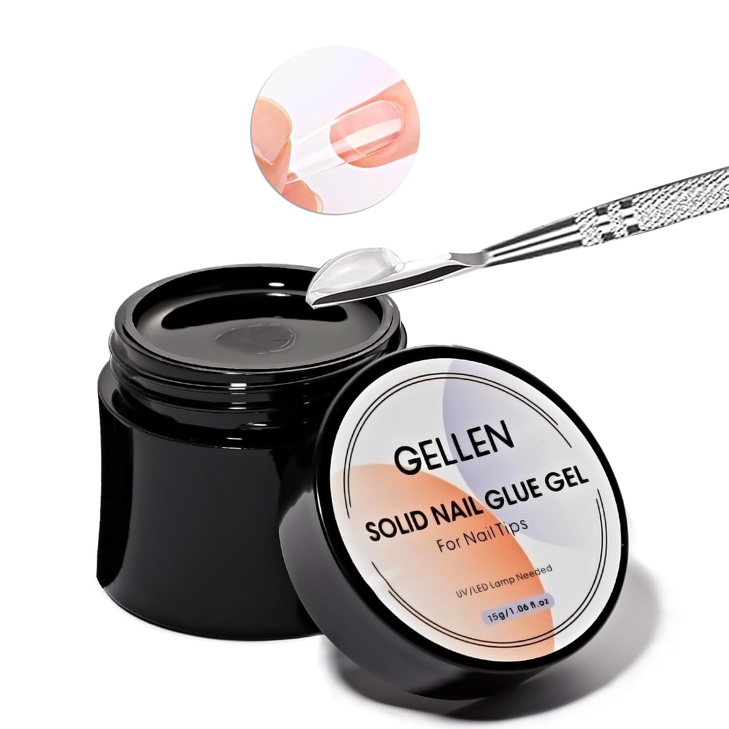 GELLEN Nail Solid Glue Builder - Nail Art Ombre recension och pris