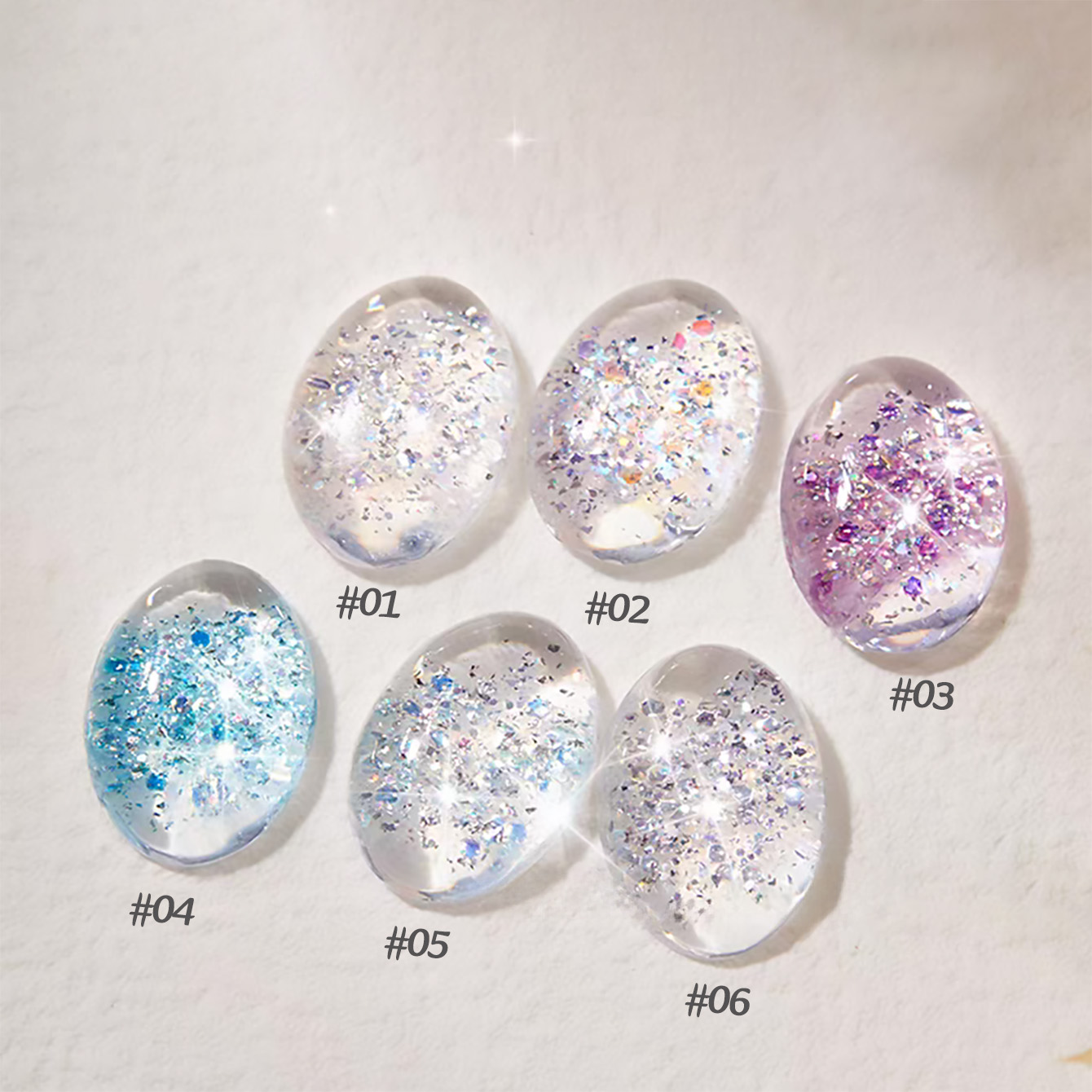 ZH1PCS 2026 New Flashing Glitt - Nail Art Trend 2026 recension och pris
