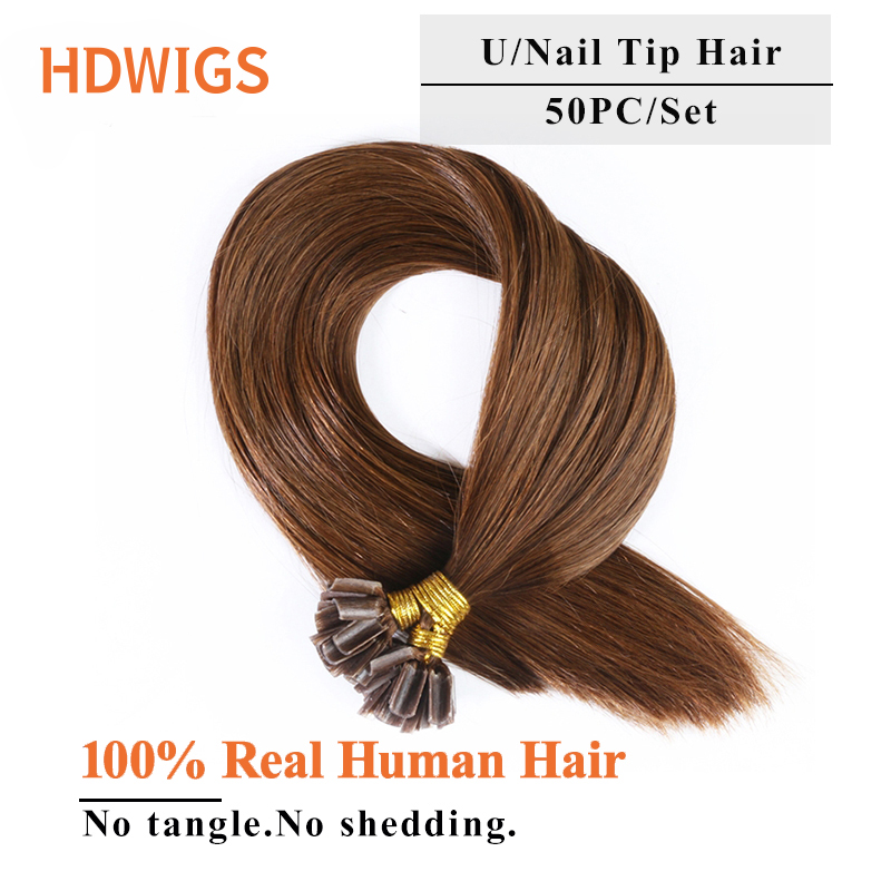 Straight Nail UTip Hair Extens - Nail Art Ombre recension och pris