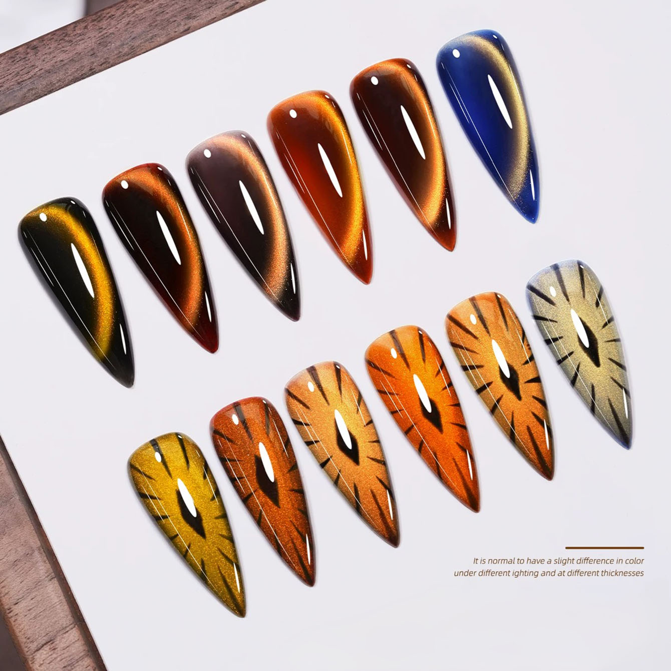 MN 10ML Sunset Pupil Cat Eye G - Nail Art Trend 2026 recension och pris