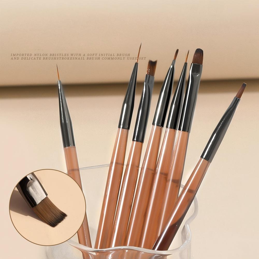 9Pcs Multi Head Nail Art Brush - Nail Art Brush Set recension och pris