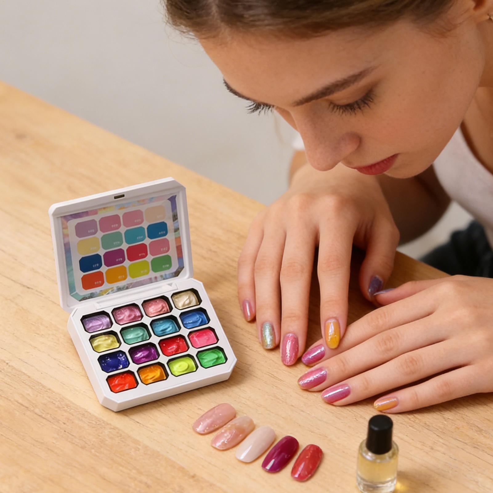 Gel Nail Polish Set 16 Colors  - Nail Gel Polish Set recension och pris