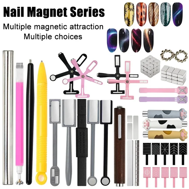 Multi Style Cat Eye Nail Magne - Nail Gel Polish Set recension och pris