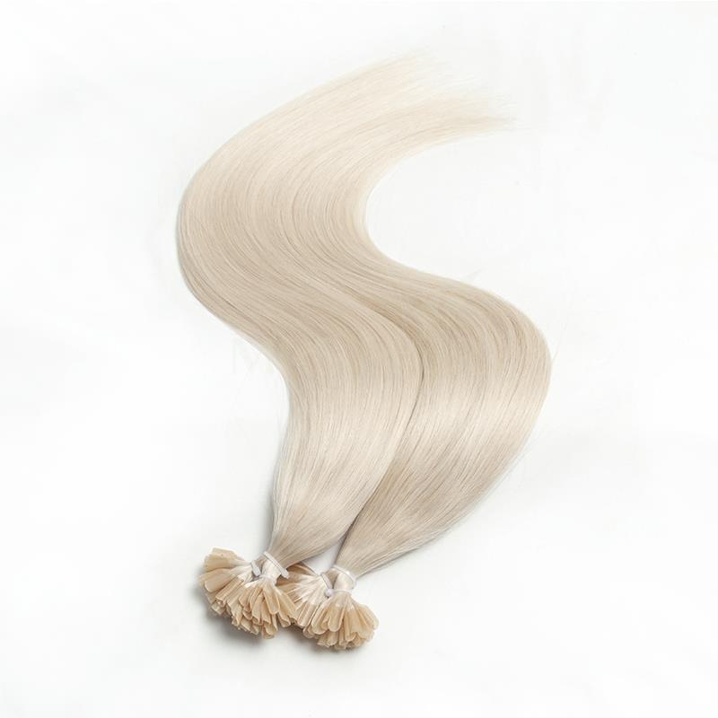 U Tip Hair Extensions White Bl - Nail Art Ombre recension och pris