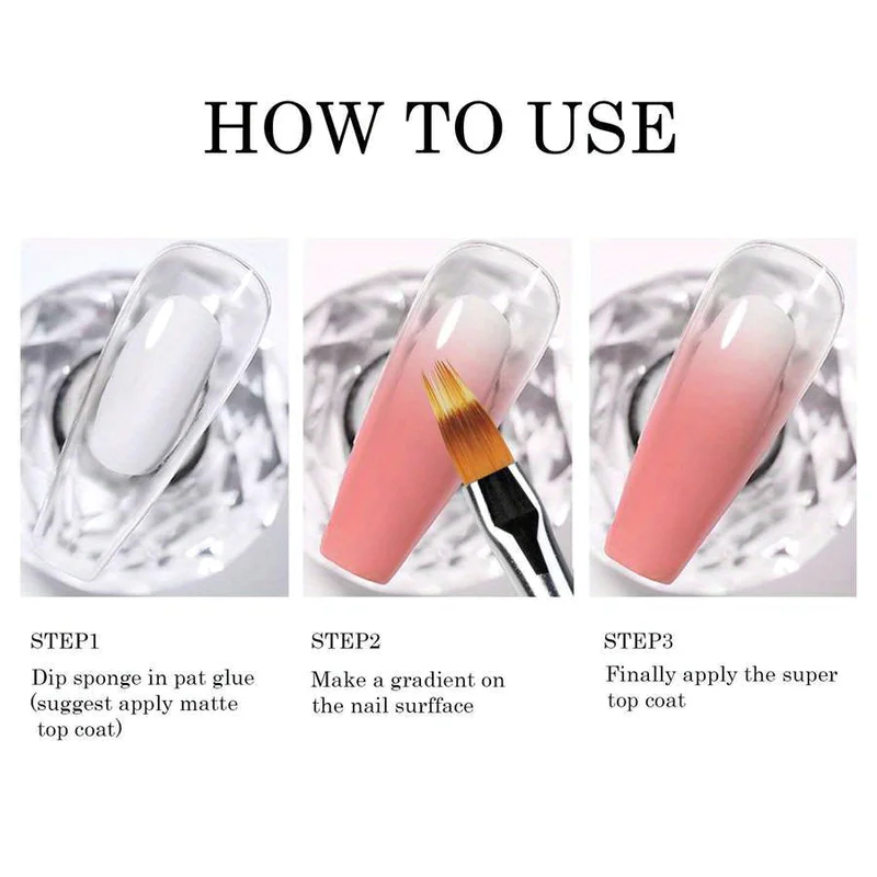 3-18Pcs Nail Art Brush Lace Om - Nail Art Ombre recension och pris