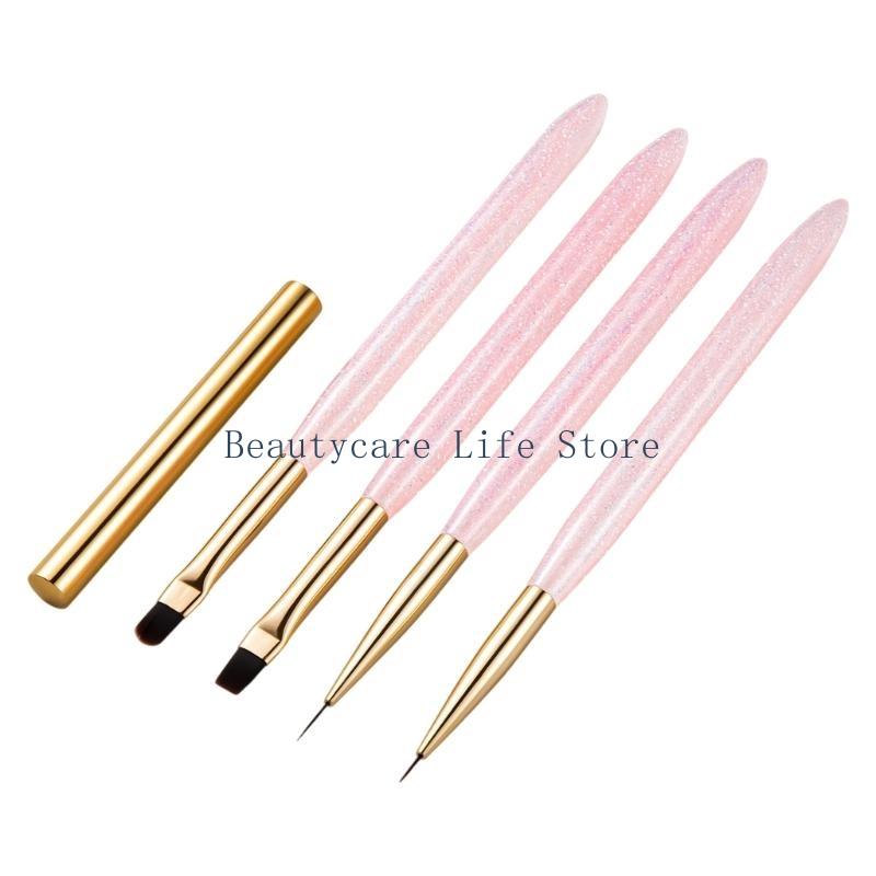 652C 4pcs Nails Art Brushes Se - Nail Art Brush Set recension och pris