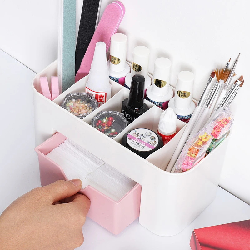 Nail Art Organizer Desktop Dra - Nail Art Kaki recension och pris