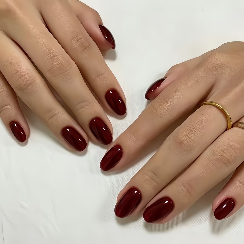 24PCS Milky White Press on Nai - Nail Art Ombre recension och pris