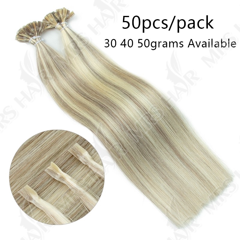 K Tip Hair Extensions Keratin  - Nail Art Ombre recension och pris