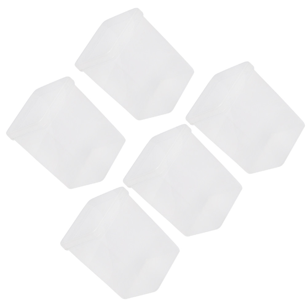 5Pcs Clear Clamshell Storage B - Acrylic Powder Clear recension och pris